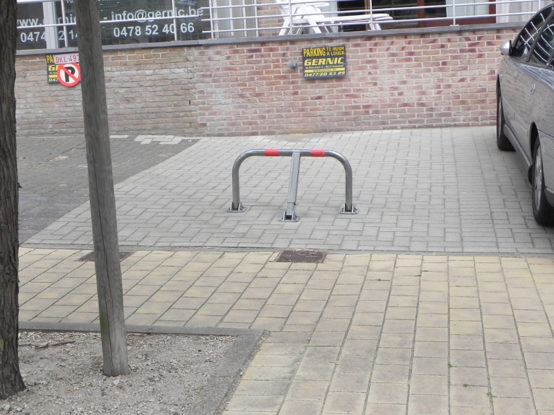 Parking voor motorfiets